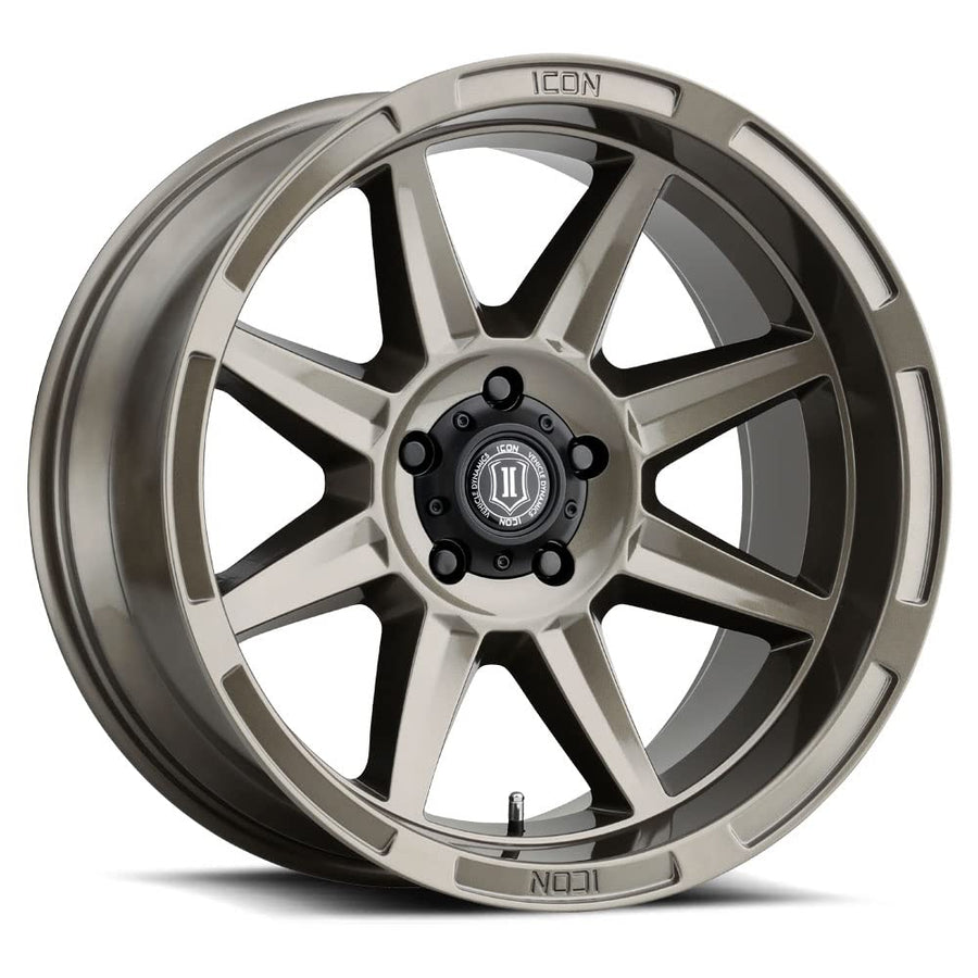 ICON Alloys Bandit, 20 x 10/5 x 5, Gloss Bronze, 24mm Offset, 4.5" BS, 6020107345BG
