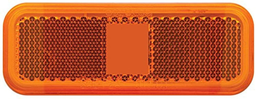 Amber Optronics A-44ABP Replacement Lens for Rectangular Marker/Clearance Light