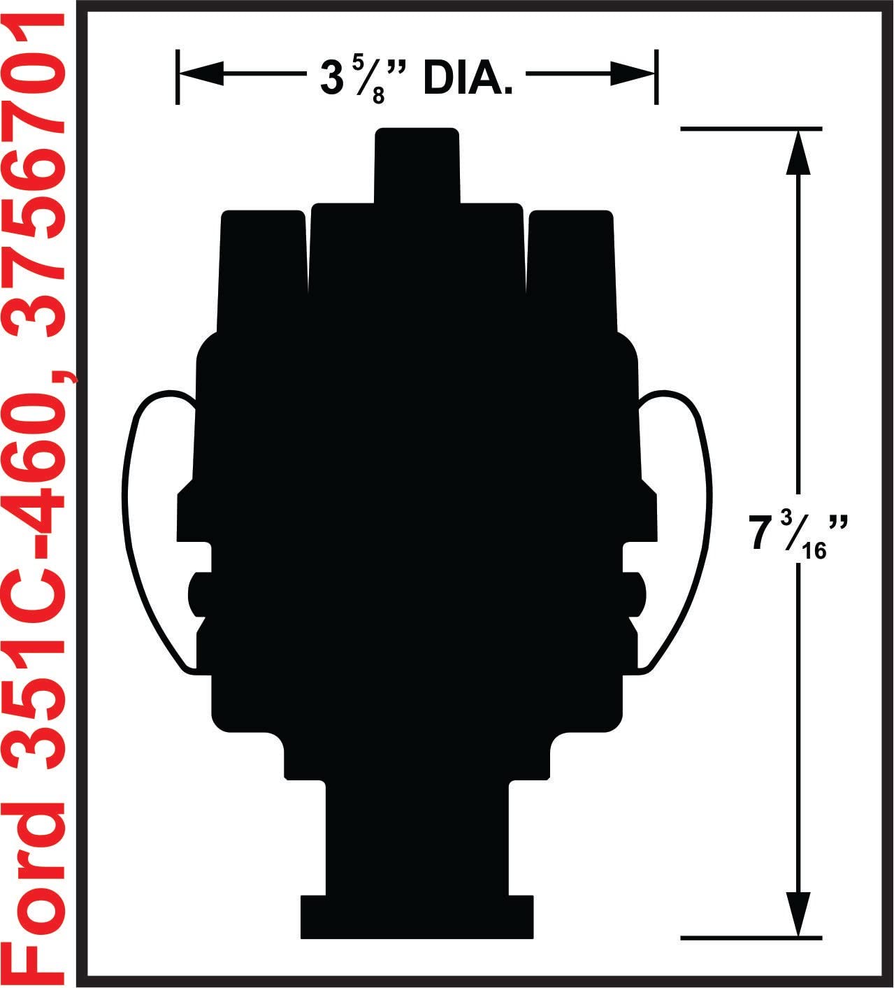 Unilite Mallory 3756701 Distributor