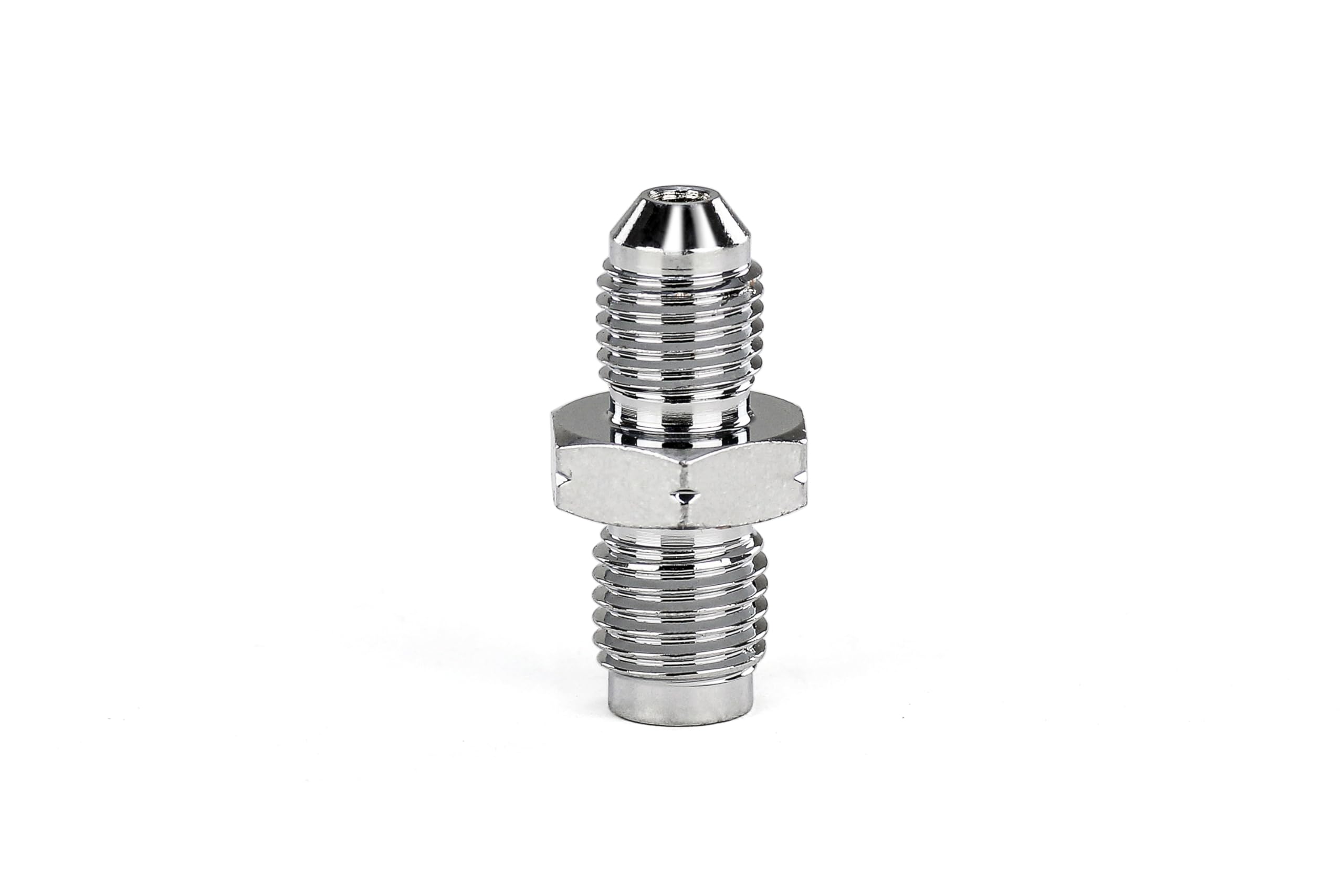 AN306-05-4ST HPS Metric Adapter Fitting Hose End, Steel, Size: AN-3 to M10 x 1.00, Angle: Straight