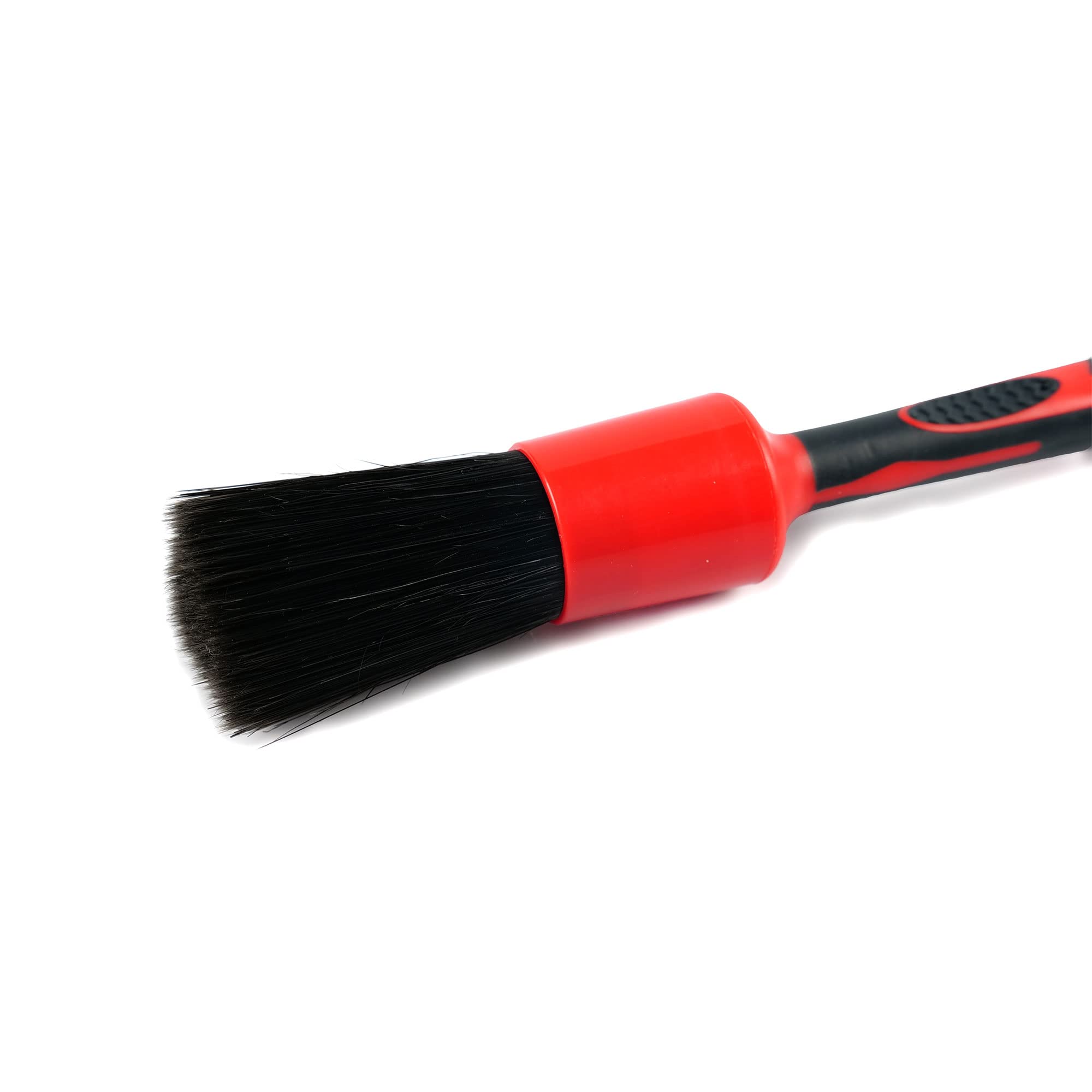 Maxshine #14 Large Universal Detailing Brush – Black Classic with Soft Synthetic Bristles – Durable, High-Density Brush for Interior, Exterior, Leather Seats, Engine Bay & Wheels