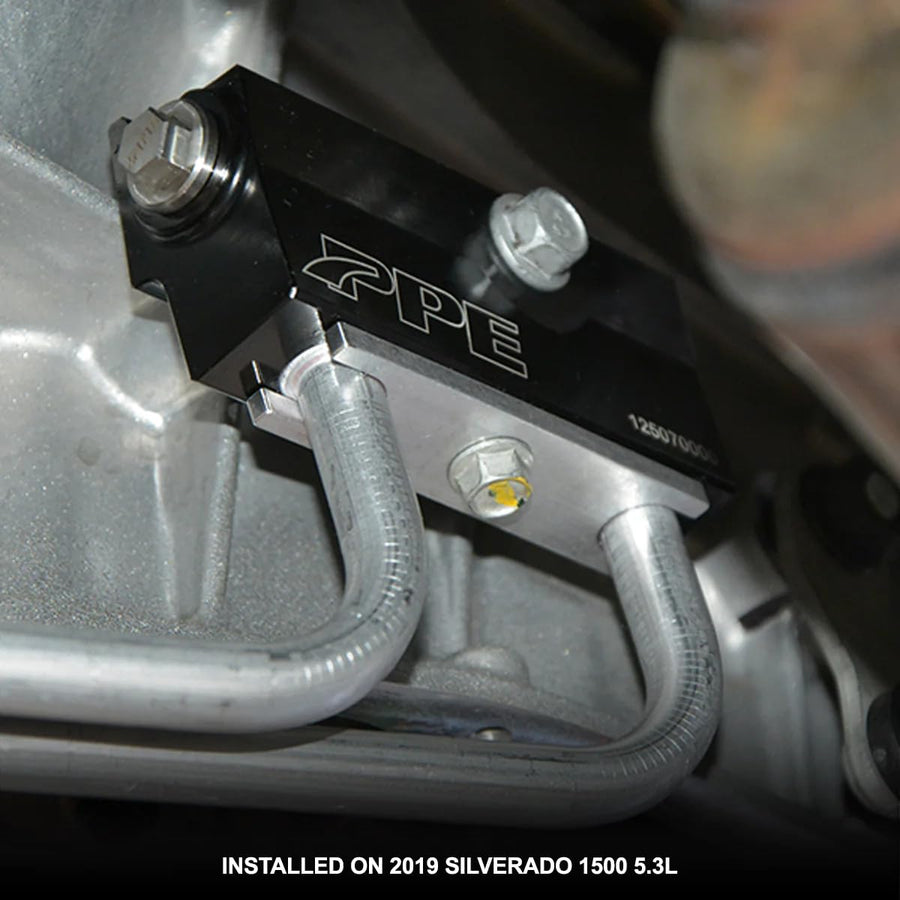 SILVERADO/SIERRA 1500 2015-2018 W/ 8L90 TRANSMISSION AND 3/8" LINE - TRANSMISSION FLUID THERMAL BYPASS VALVE