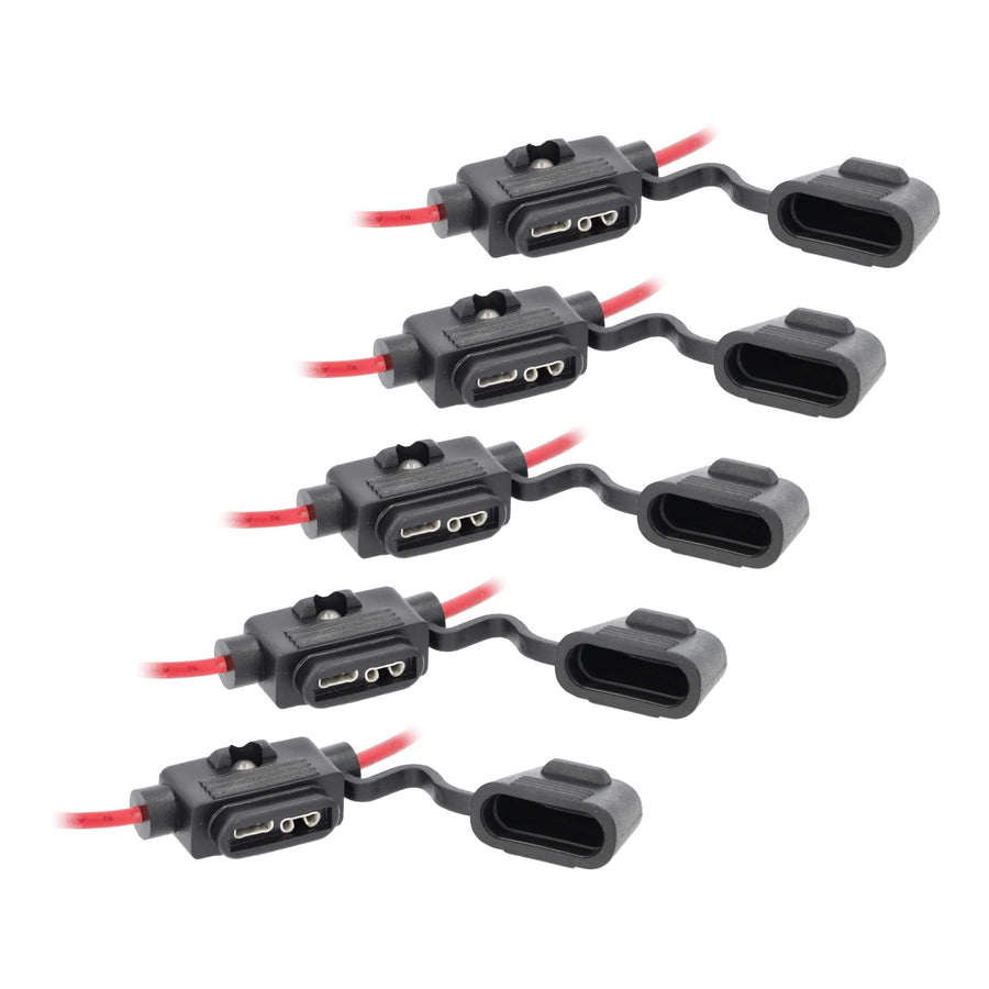 16Ga Metra Brands ATC Fuse Holder w/LED, 5 pcs