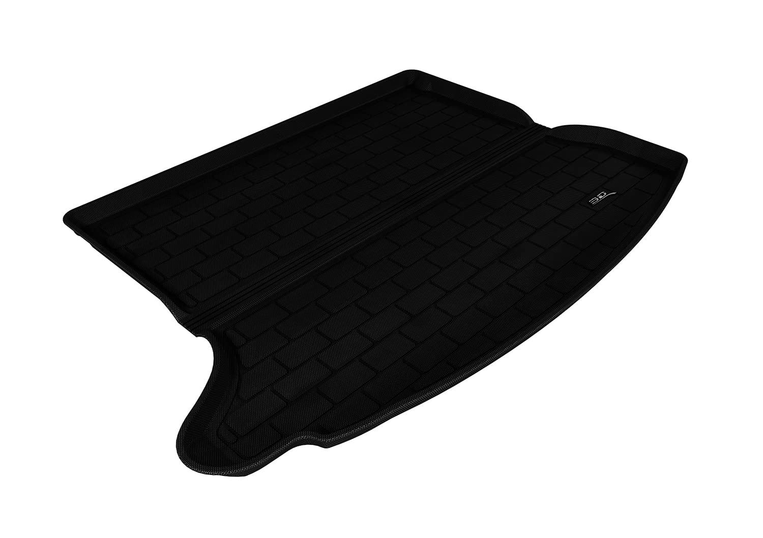 3D MAXpider Cargo M1MZ0431309 Custom Fit All-Weather Floor Mat for Select Mazda3 Models - Kagu Rubber (Black)