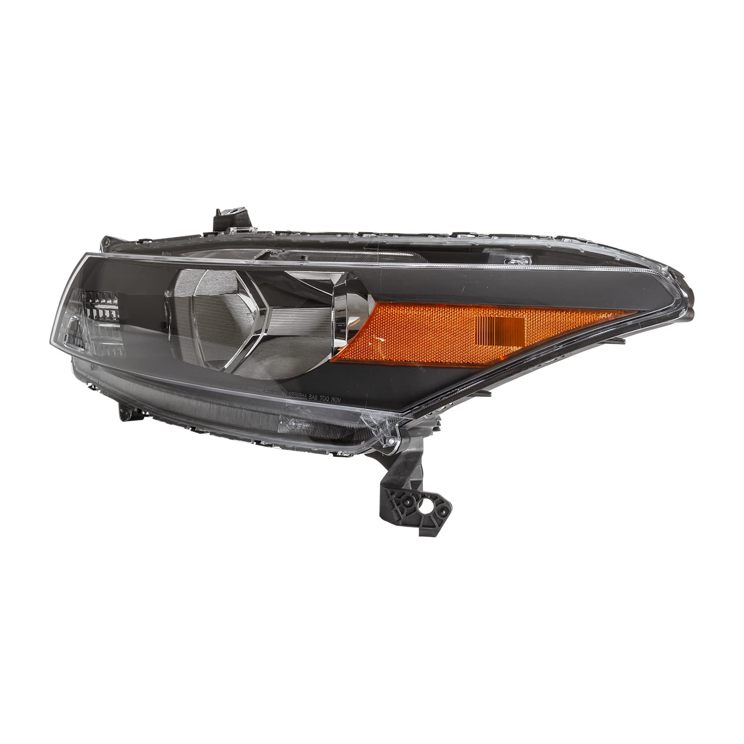 Left TYC Headlight Assembly Compatible with 2011-2012 Honda Accord