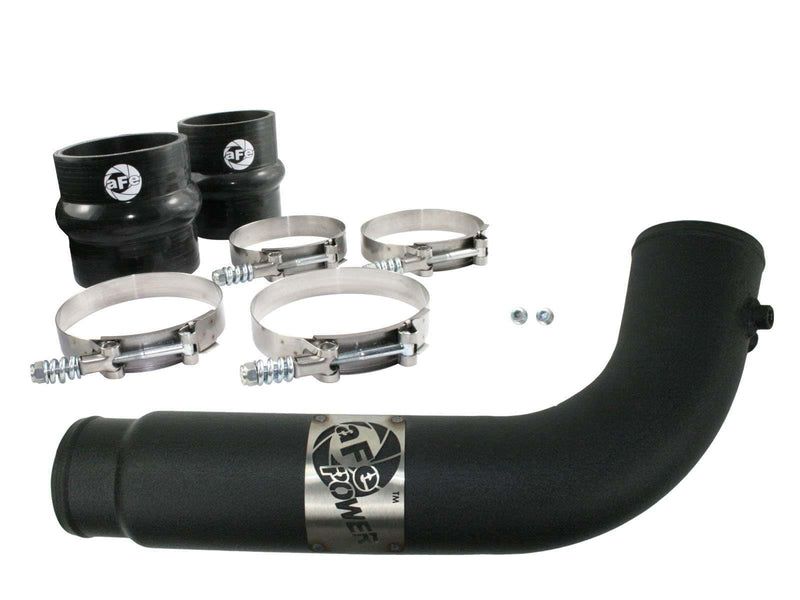 aFe POWER 3-1/2 IN BladeRunner Aluminum Cold Charge Pipe Black - #46-20039