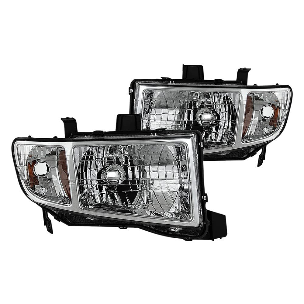 Crystal Xtune Headlights (HD-JH-HRID06-AM-C) (Akkon)