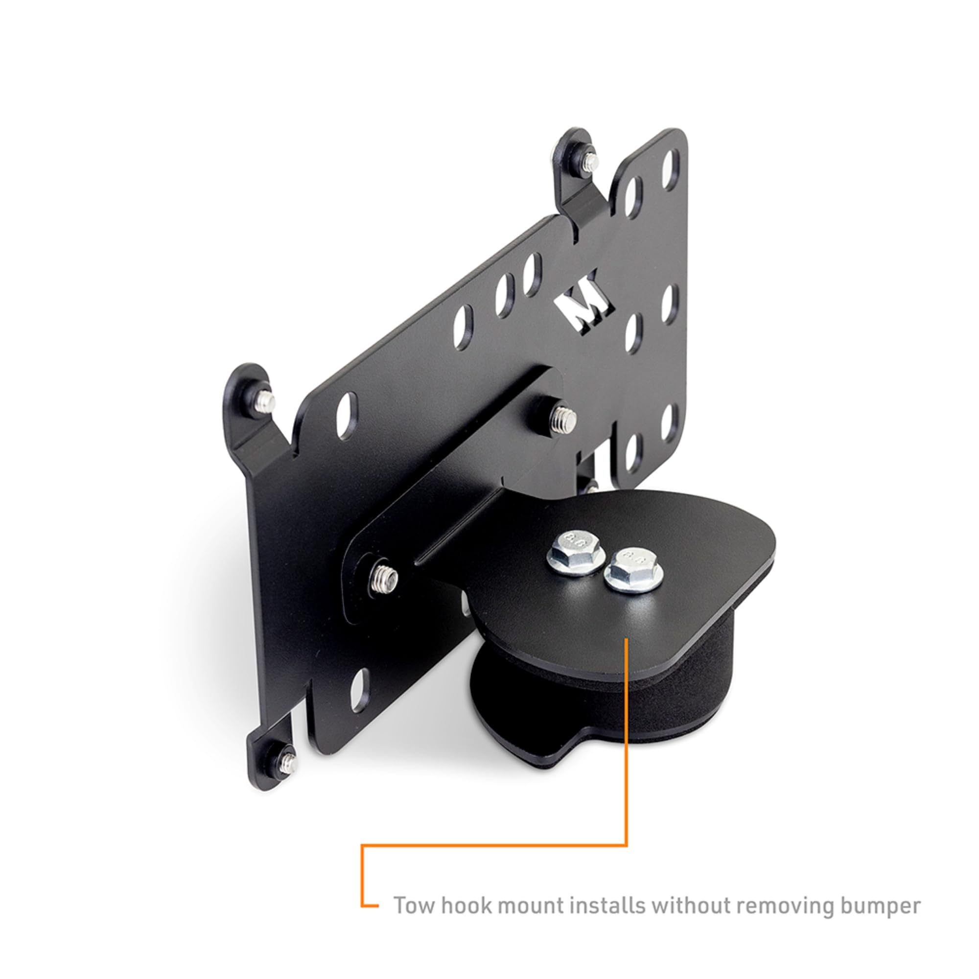 Mishimoto License Plate Relocation Bracket MMLP-F2D-11, Compatible with Ford F-250 & F-350, 2011+