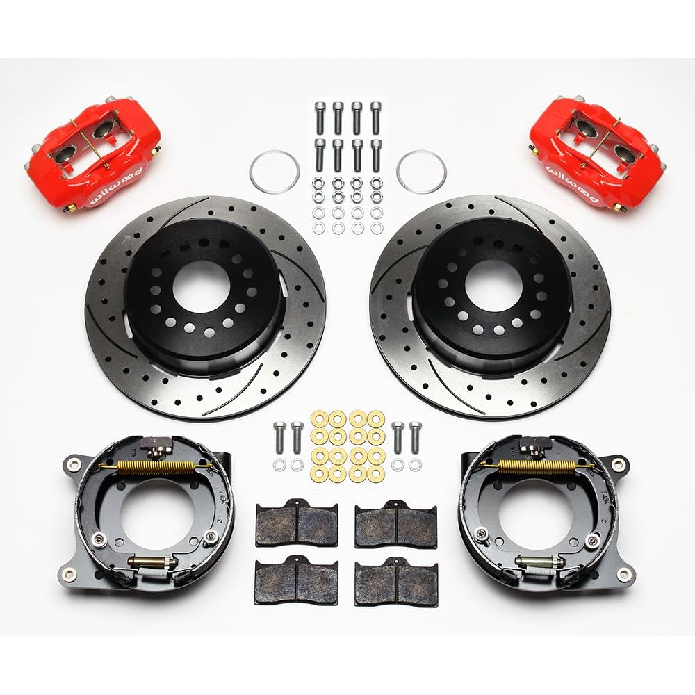 P/S FDLI Park Brake Kit, Drill-Red