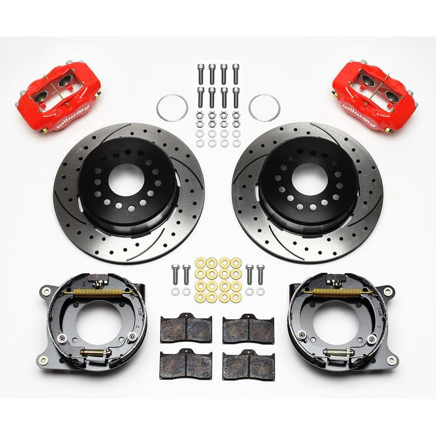 P/S FDLI Park Brake Kit, Drill-Red