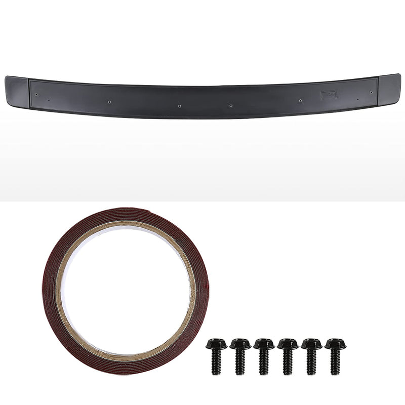 Demon Style Spec-D Tuning Matte Black ABS Rear Trunk Spoiler Compatible with 2008-2017 Dodge Challenger Models
