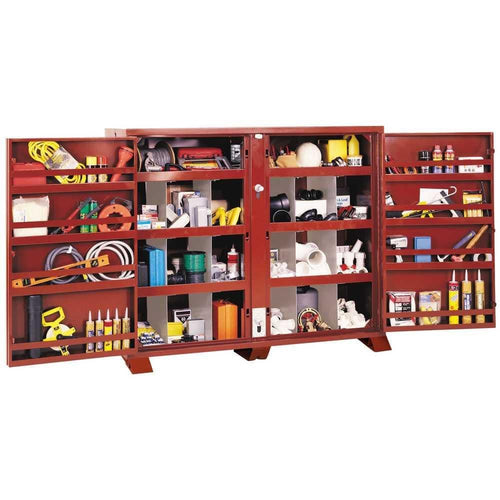 24" Deep JOBOX Extra-Heavy Duty Bin Cabinet 1-693990