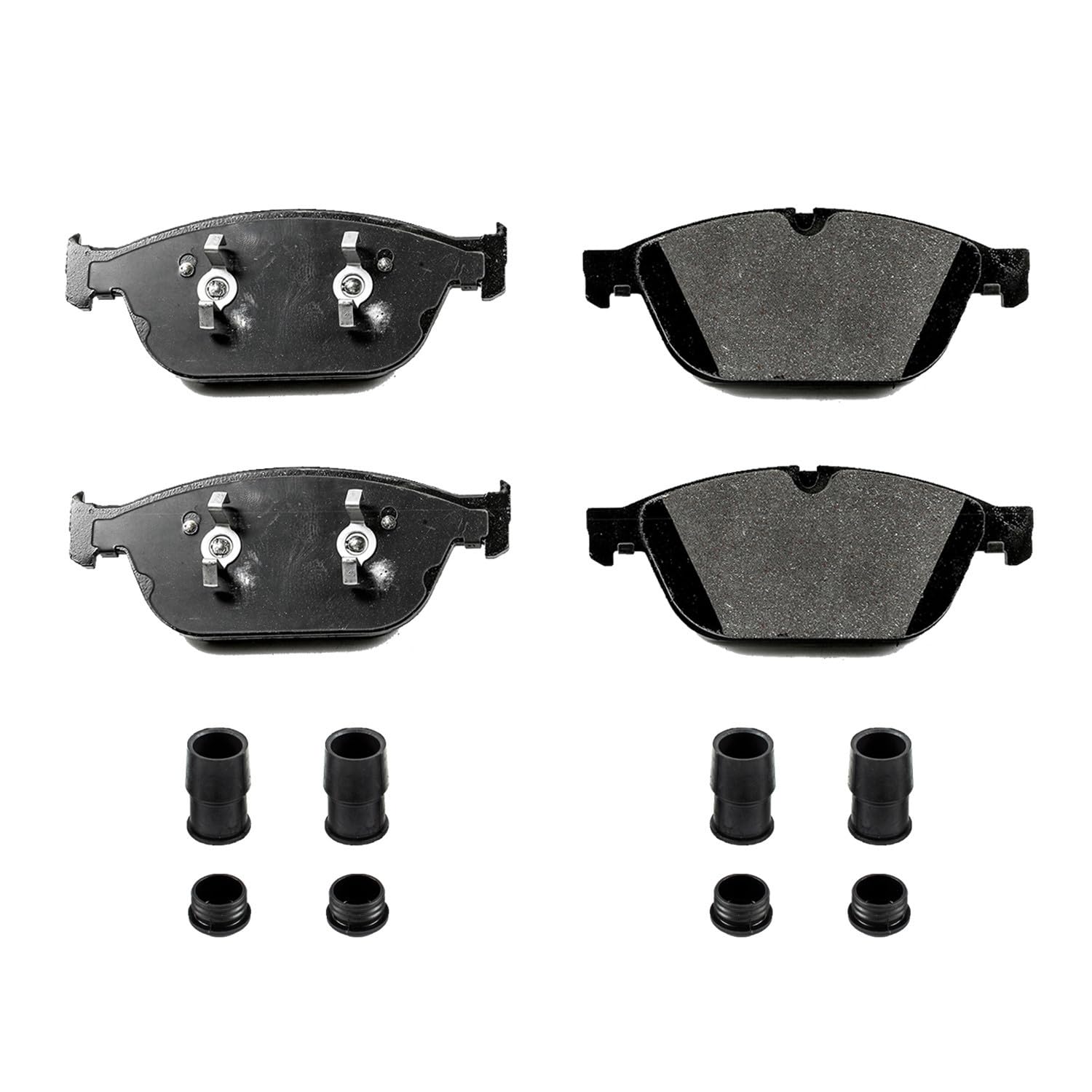 Power Stop Front Brake Kit For Audi A8 Quattro 2011-18 | 17-1546 Audi SQ5 2014-17 - Ceramic Brake Pads With Installation Hardware