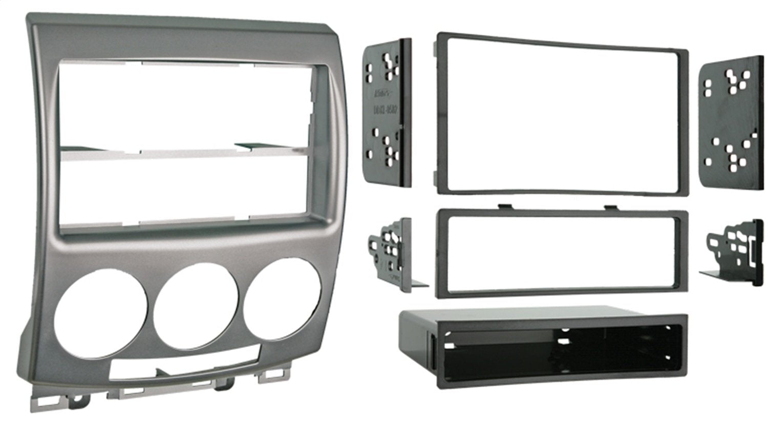 Metra Single DIN/Double DIN 99-7509 Installation Kit for 2006-2007 Mazda 5 Vehicles (Silver)