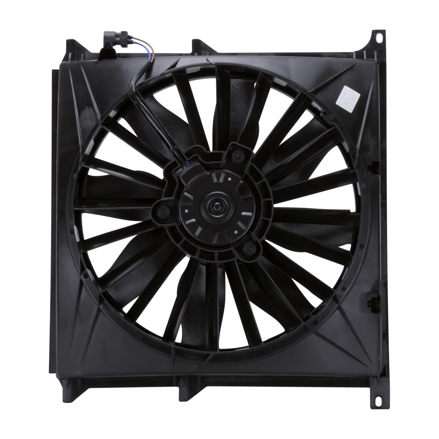 Replacement TYC 611440 Cooling Fan Assembly for BMW