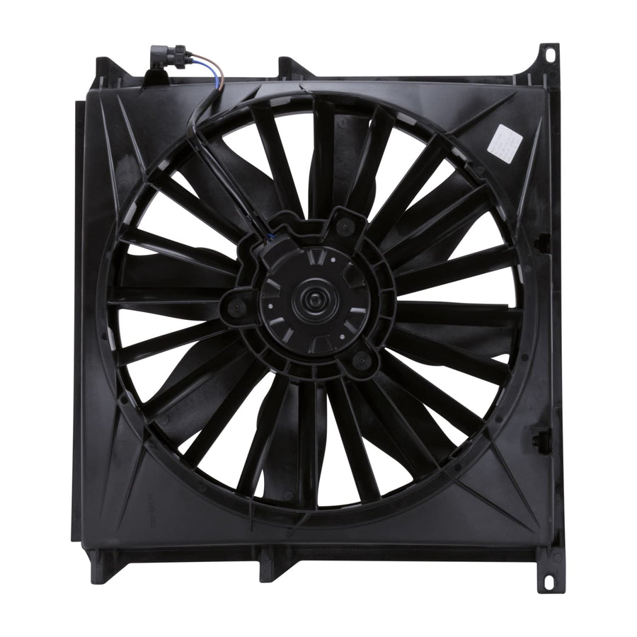 Replacement TYC 611440 Cooling Fan Assembly for BMW