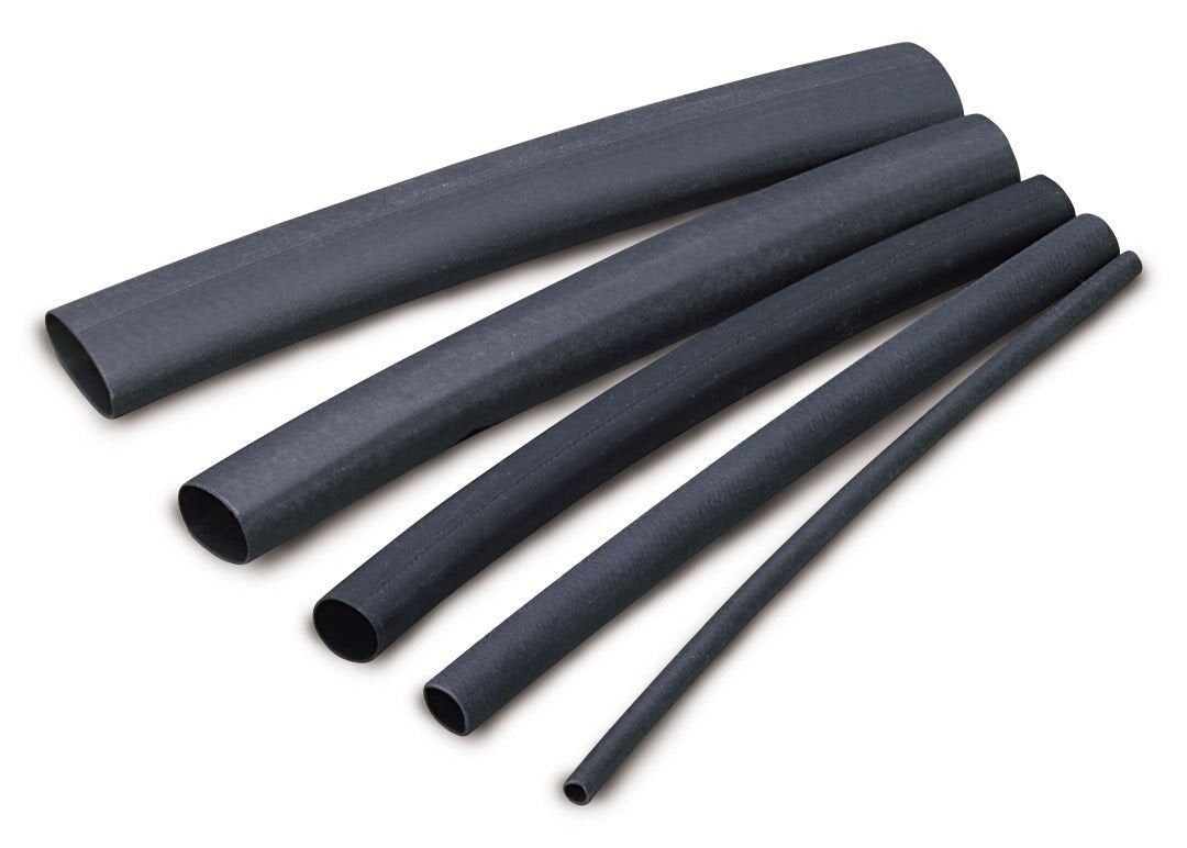Marine Grade Ancor 303103 Electrical Adhesive Lined Heat Shrink Tubing (1/4-Inch Diameter, 3-Inches Long, Black, 3-Pack)