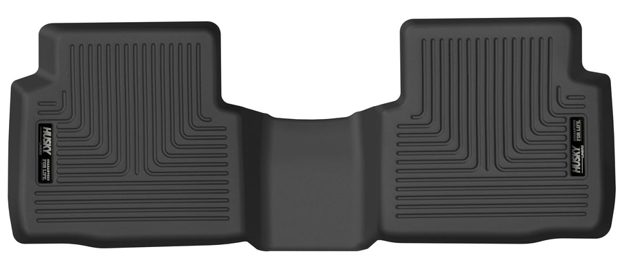 Husky Liners Floor Mats X-act Contour | Fits 2020-2021 Ford Escape | 2nd Row, 1-pc Black - 54931