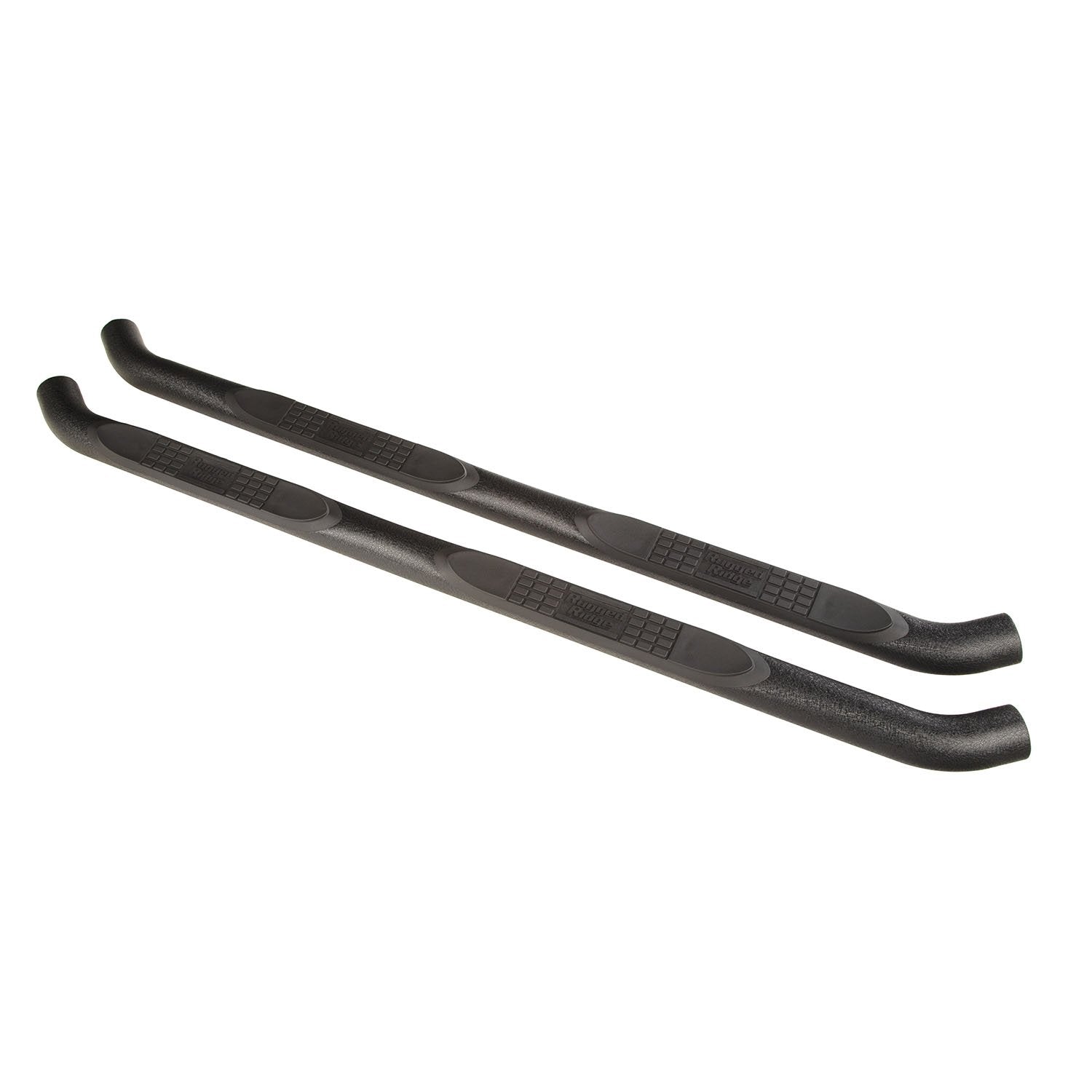 Rugged Ridge | 3 inch Side Step, Round, Black | 11591.12 | Fits 2018-2024 Jeep Wrangler JL/JLU