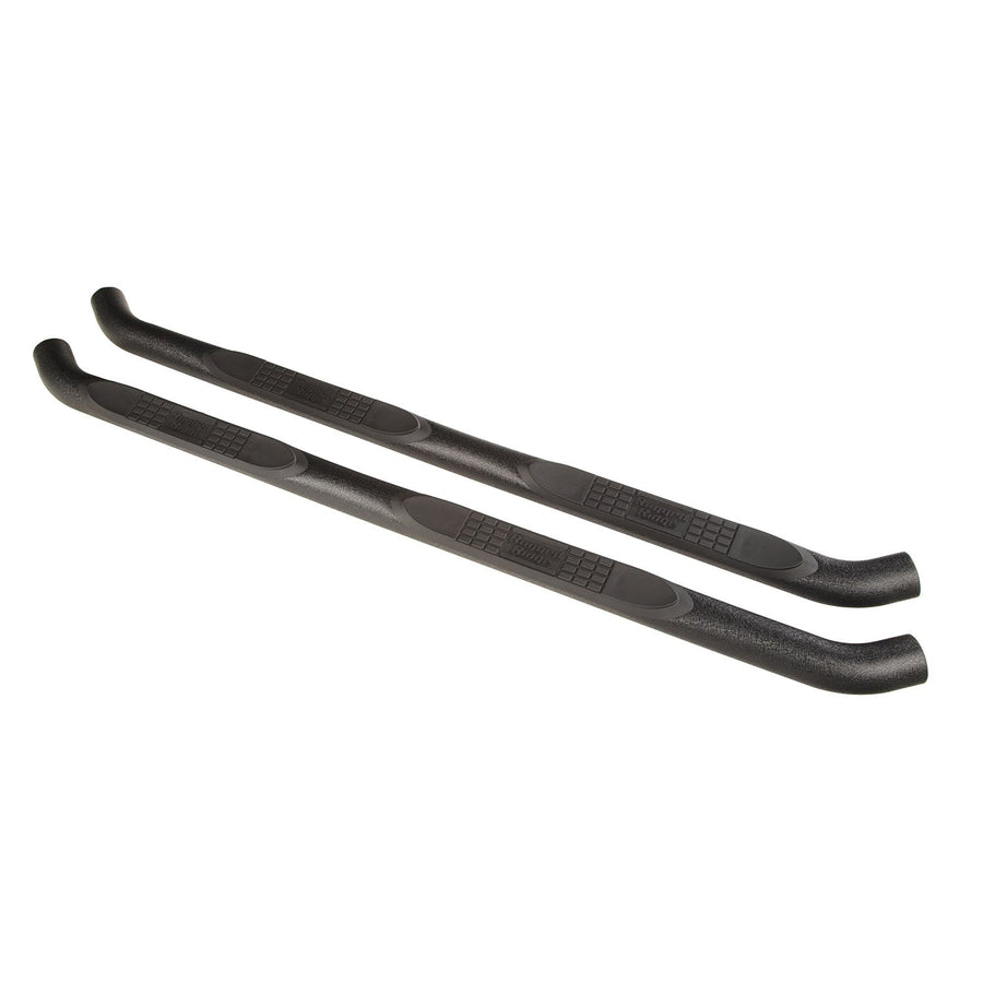 Rugged Ridge | 3 inch Side Step, Round, Black | 11591.12 | Fits 2018-2024 Jeep Wrangler JL/JLU