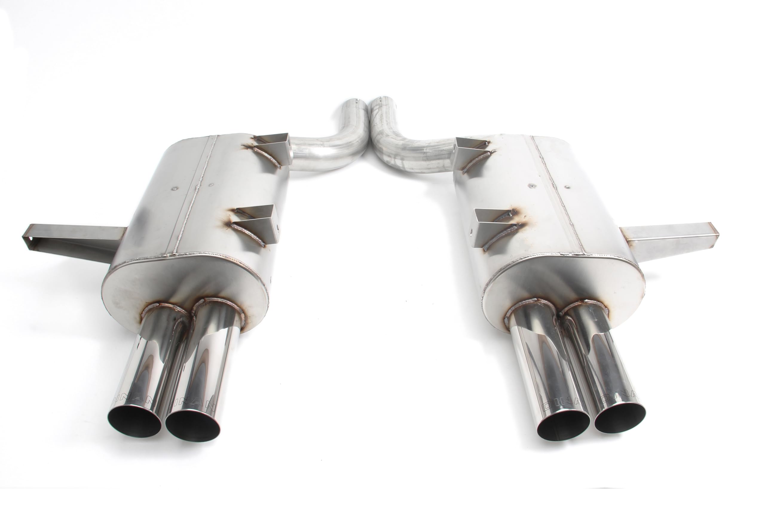 Dinan Free Flow D660-3950 Axle-Back Exhaust - Compatible with 2000-2003 BMW M5