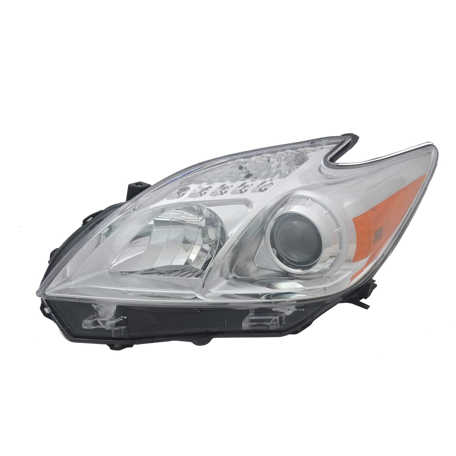 Left TYC Headlight Assembly Compatible with 2012-2015 Toyota Prius