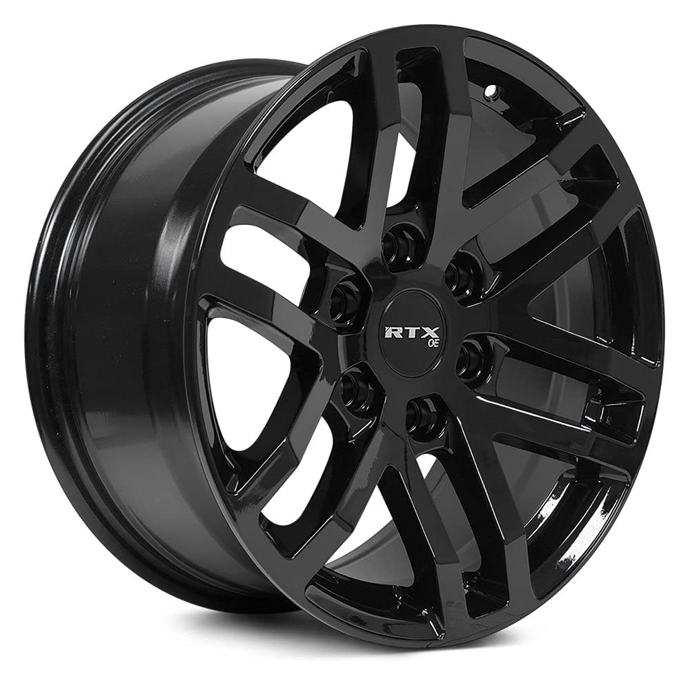Custom RTX Wheel - 20x9, 30 Offset, 6x135 Bolt Pattern, 87.1mm Hub - Gloss Black Rim