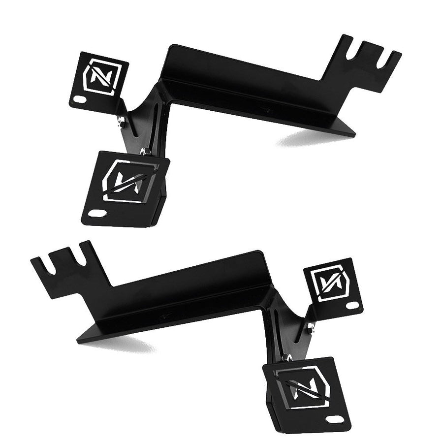 Black Z382081 Rear Bumper LED Light Bar Mounting Bracket