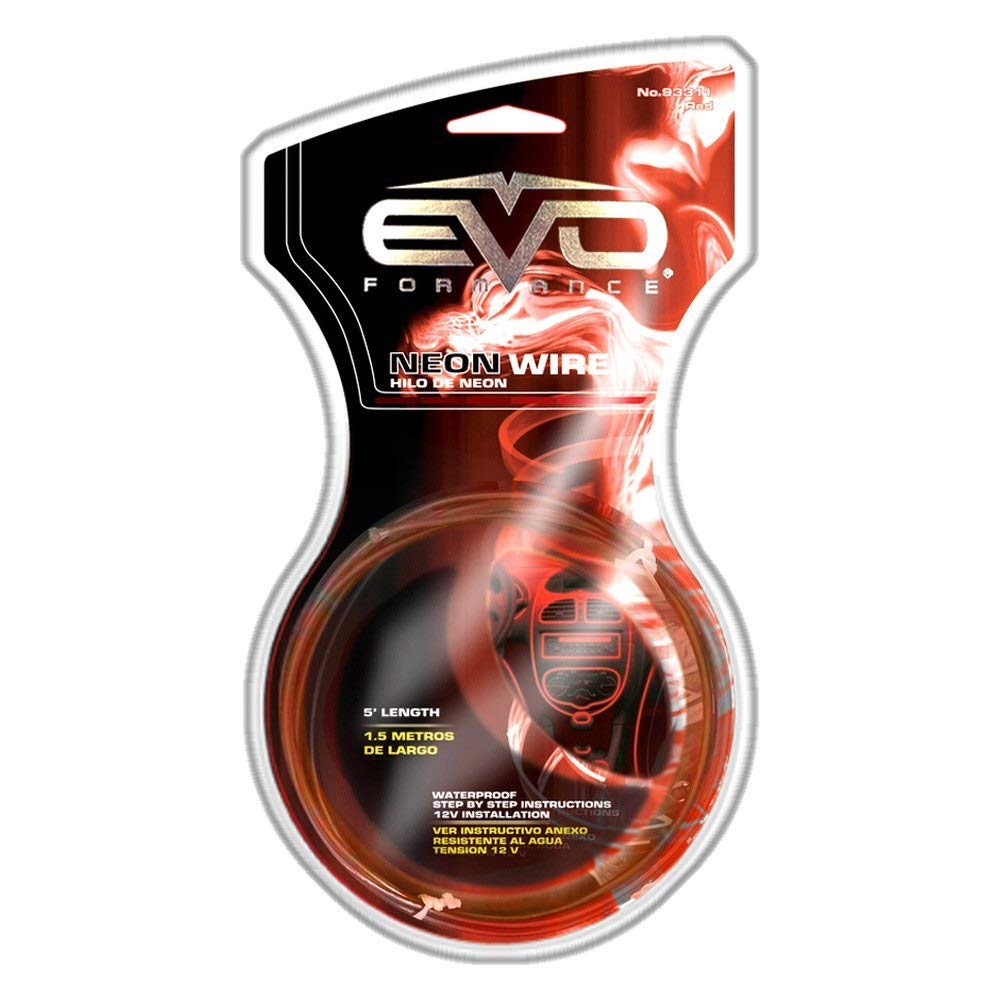 EVO Formance CIPA 93311 Neon Wire, Red