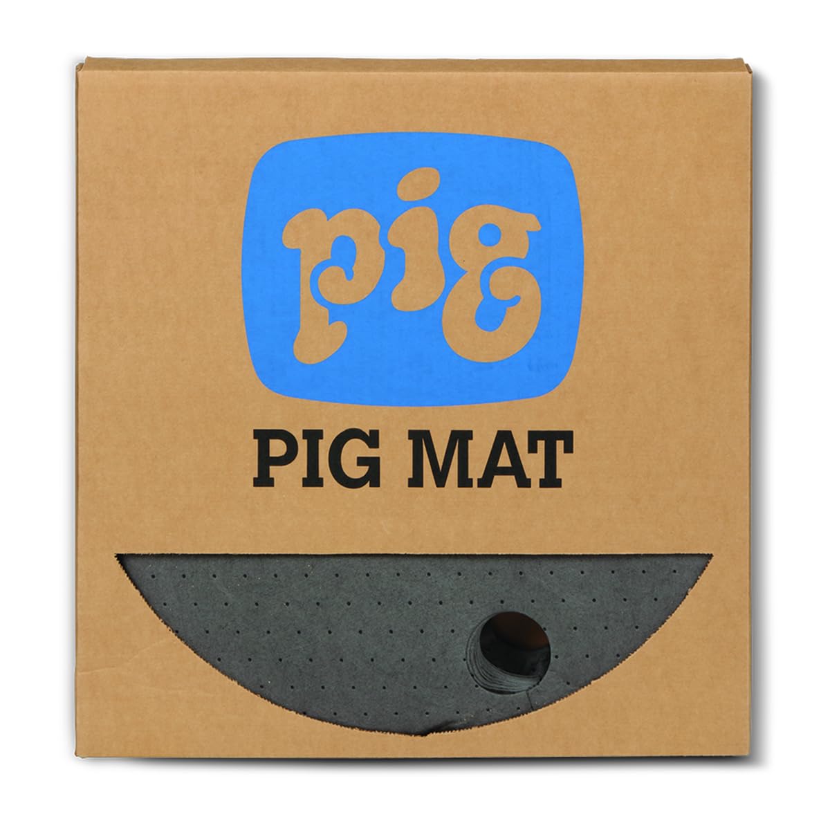 Barrel Top Absorbent Mat, 3 gal., PK20