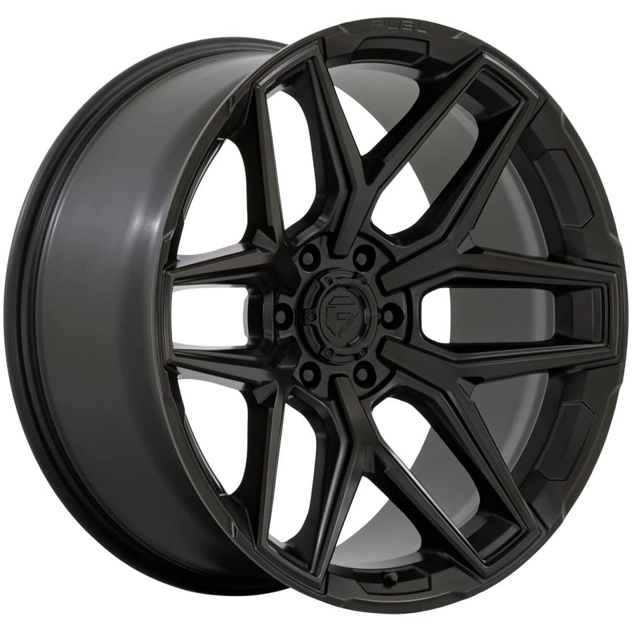 Flux Fuel D854 20x9 6x135 +20mm Blackout Wheel Rim 20" Inch FC854MX20906320