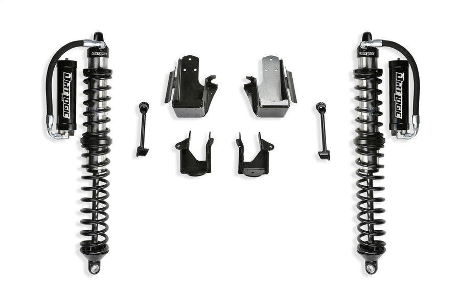 21-22 Jeep JL Fabtech 4-Door 5in Coilover Conversion w/DLSS 2.5 Resi (K4238DL)