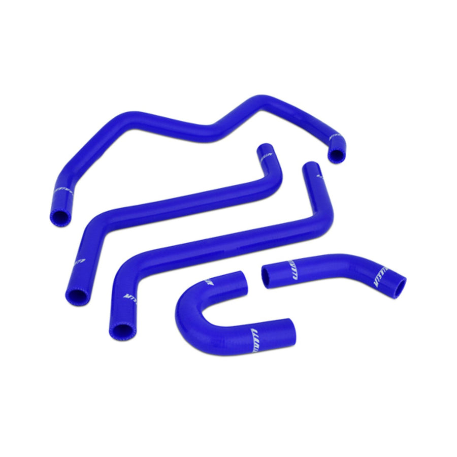 Mishimoto Powersports MMPSH-YXR450-04KTBL Silicone Hose Fits Yamaha YXR450/YXR660 2004-2007 Blue