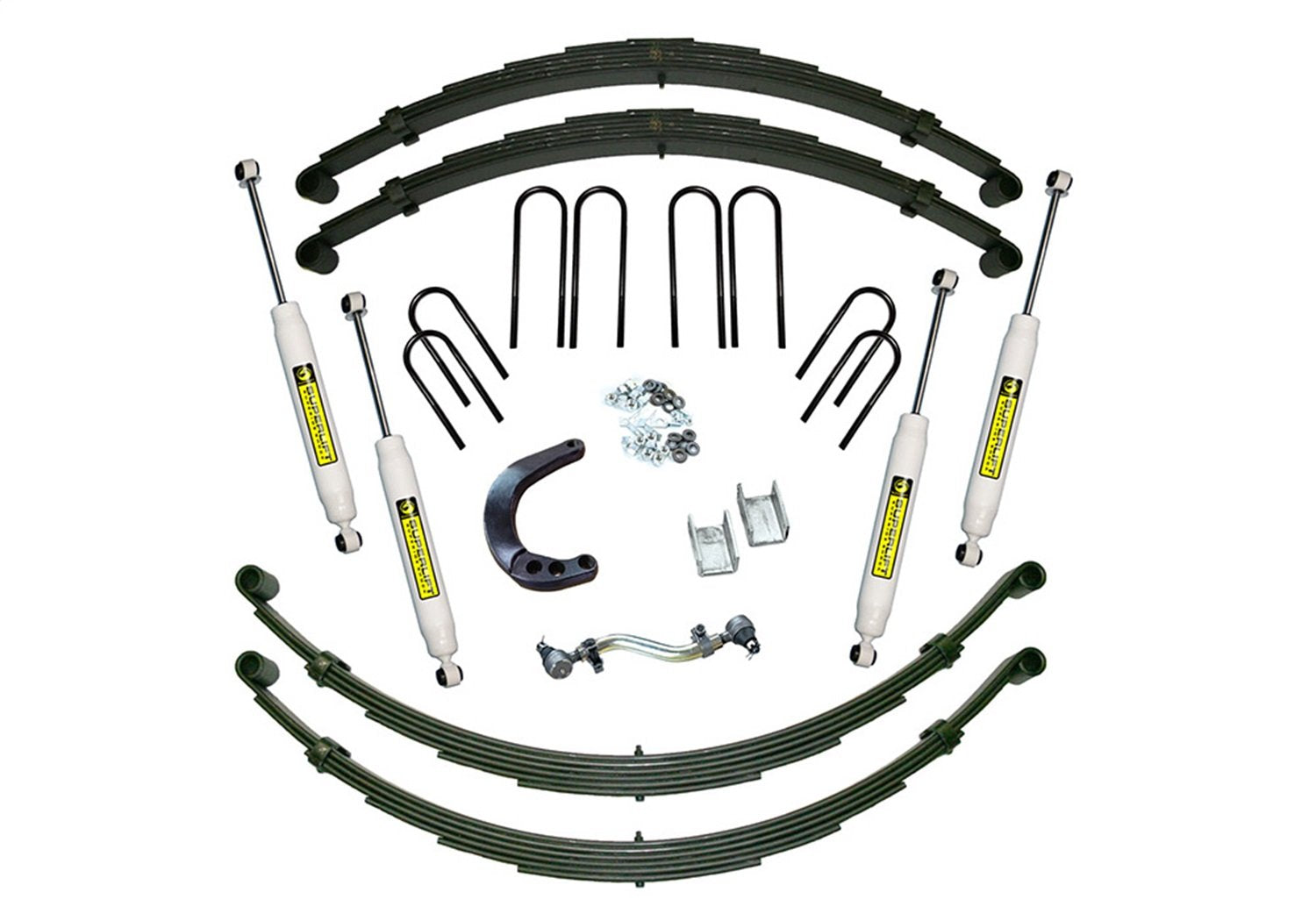 SUPERLIFT SUSPENSION RealTruck 8" Lift Kit for Suburban/Blazer/K10 | Complete Lift Kit with Front & Rear Shadow Shocks | K424 | Fits 1973-1987 Chevrolet K10; 1973-1991 Chevrolet Blazer/Suburban 4WD