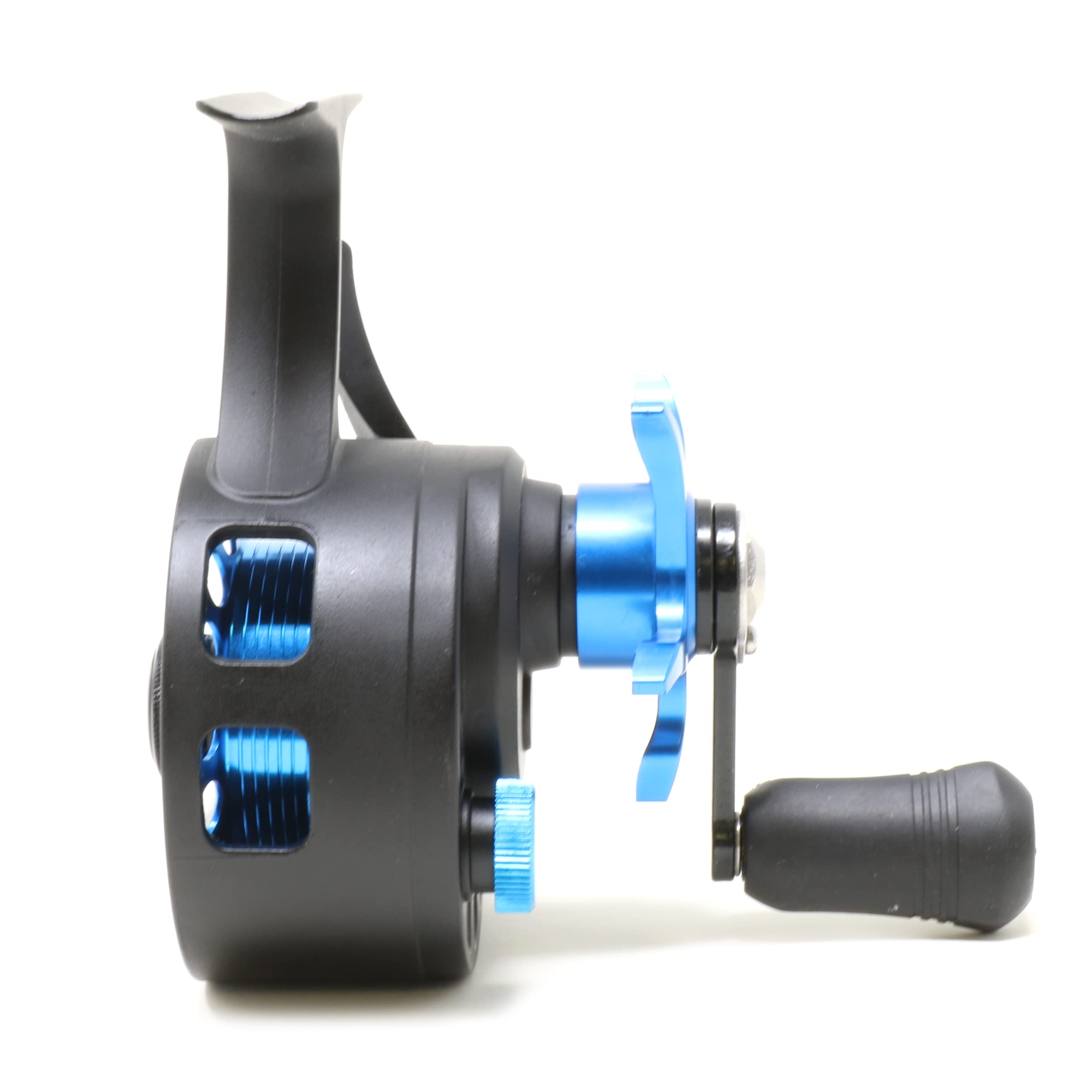 Gravity Elite CLAM 15503 Ice Fishing Reel – Ultra-Light Graphite/CNC, 3.6:1 Gear Ratio, 3+1 Bearings, Right-Hand Retrieve