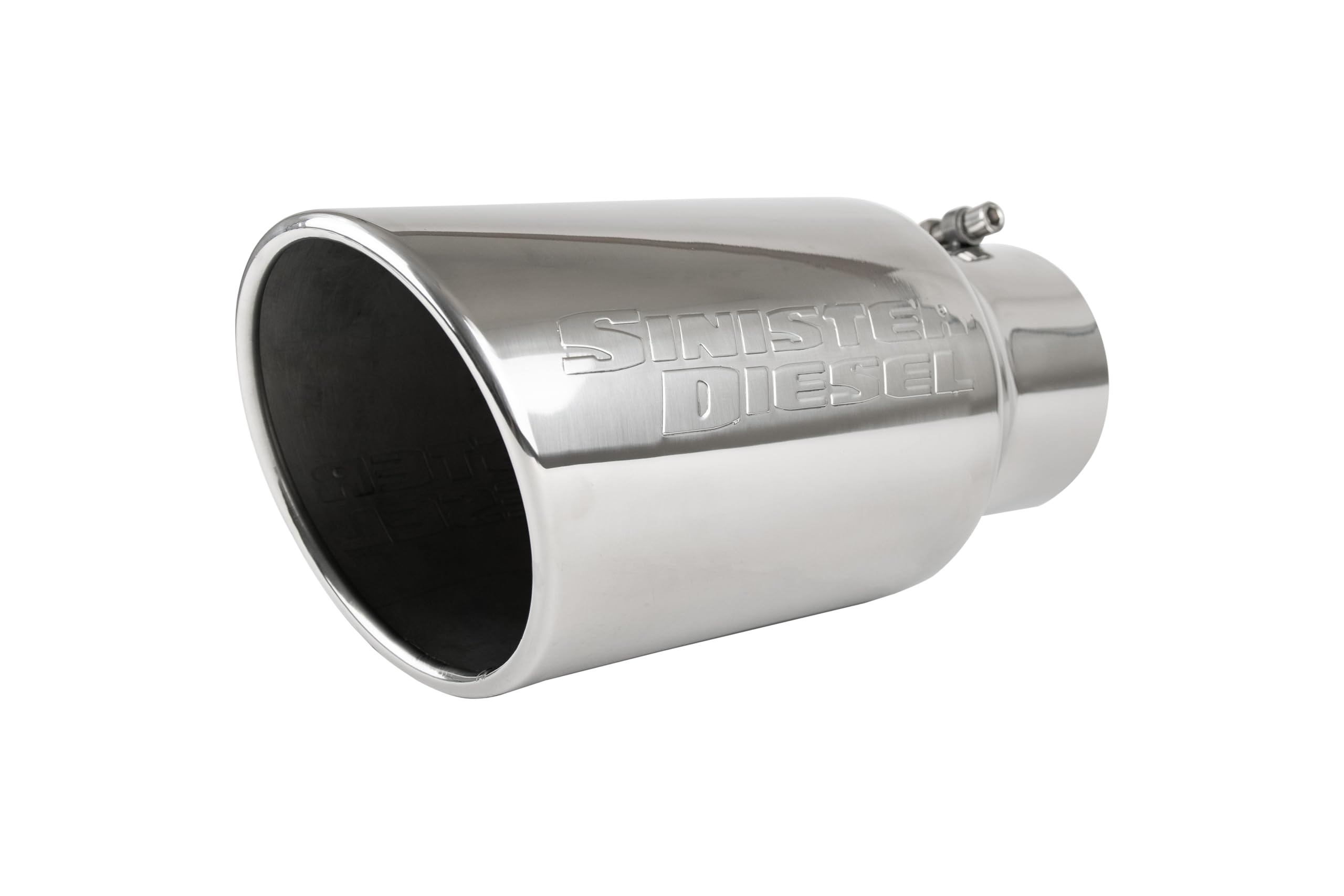 Polished Sinister Diesel 304 Stainless Steel Exhaust Tip (4" to 6")