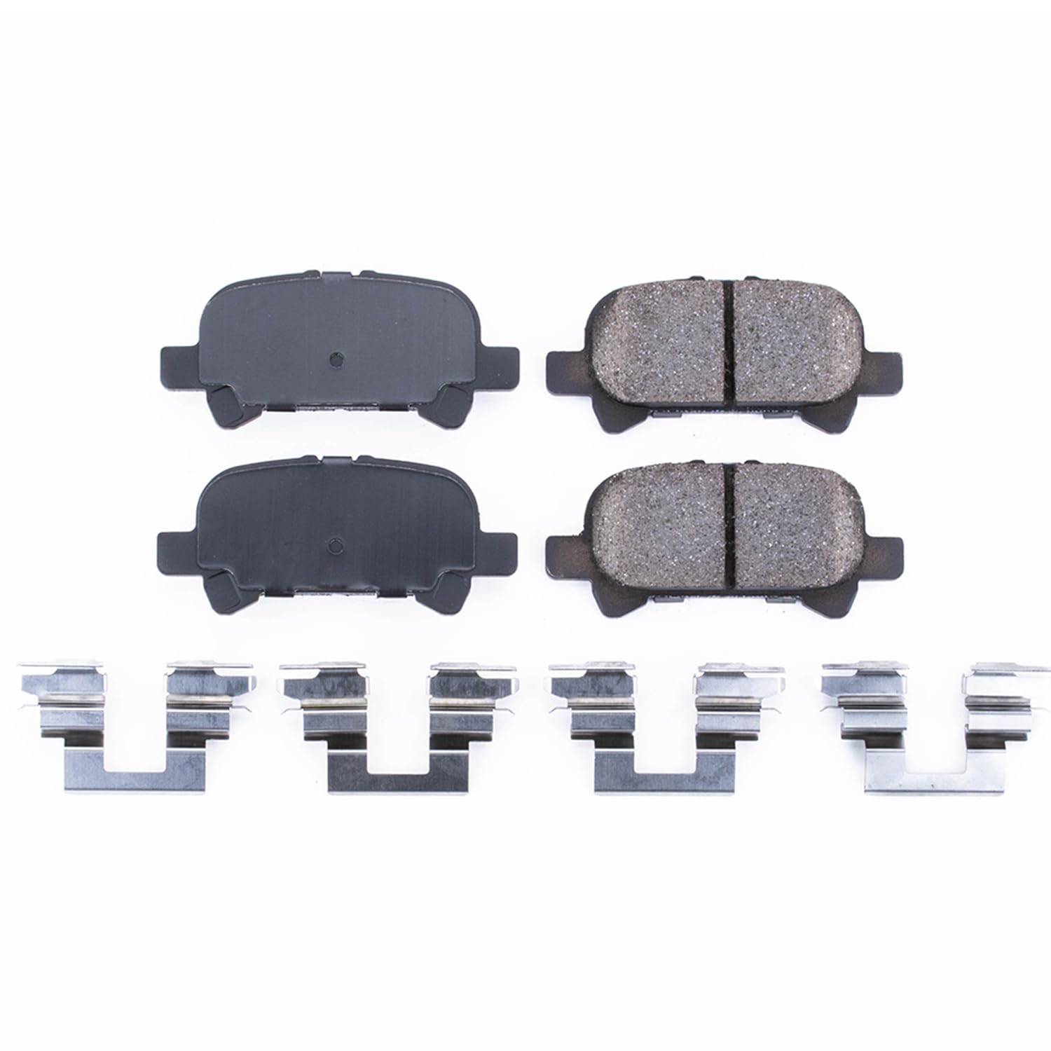 Power Stop Brake Kit Rear For Toyota Avalon 2000-07 |Camry 2000-06 |Solara 1999-08 - Ceramic Brake Pads With Installation Hardware, 17-828
