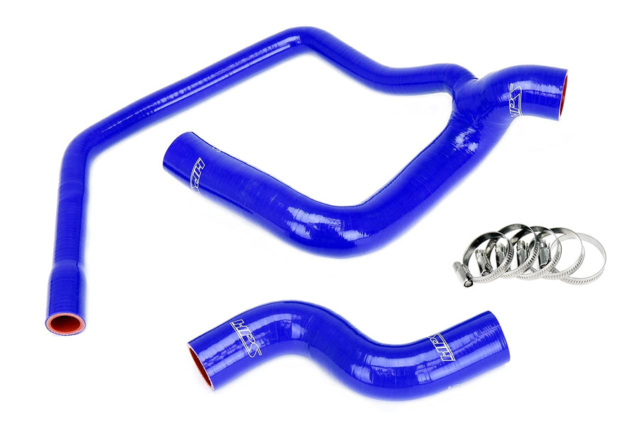 3-ply HPS Blue Reinforced Silicone Radiator Coolant Hose Kit 57-2032-BLUE