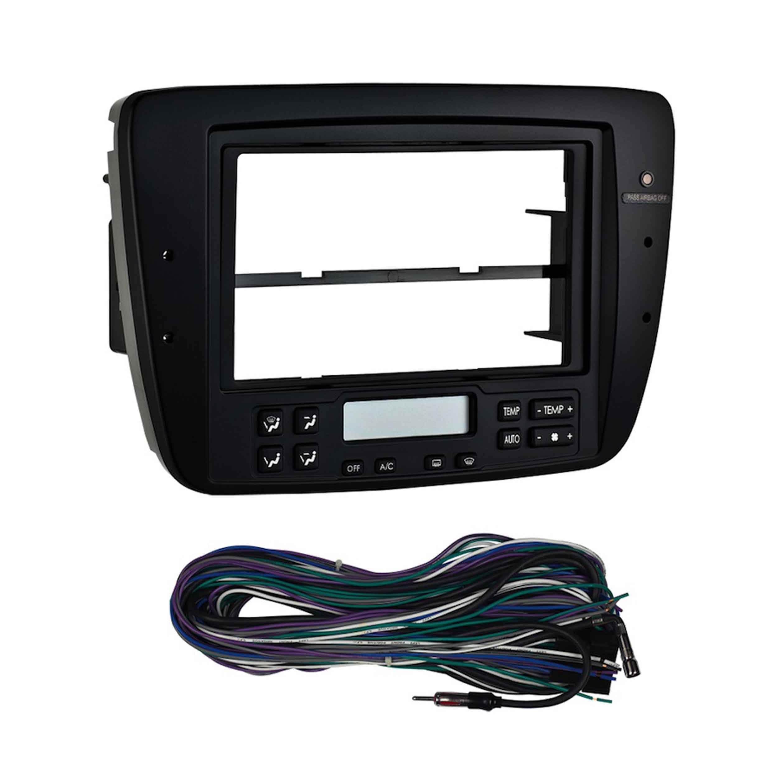 Metra 2004-2007 Ford Tarus/Mercury Sable Electronic Climate Control Radio Install Kit (Black) 99-5719