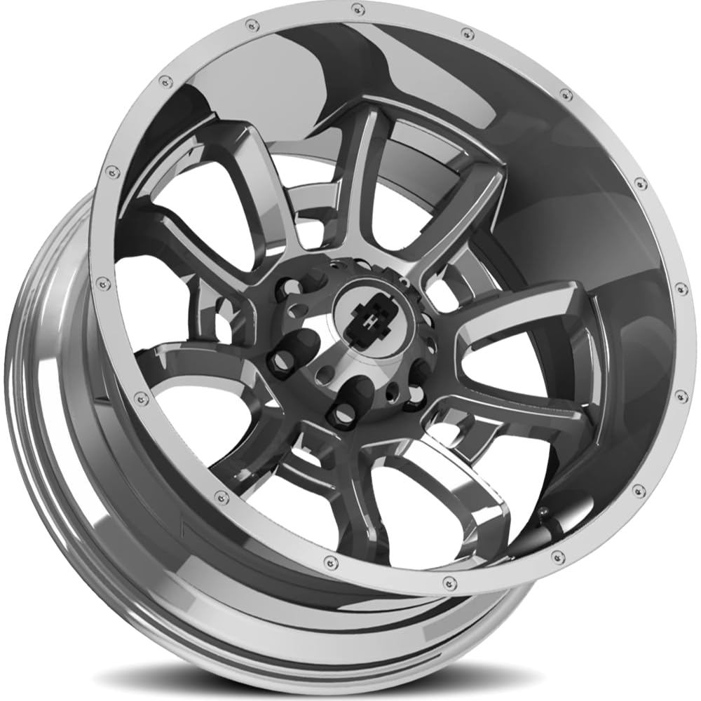 20" Inch VISION 6x135 Wheel Rim 415 Bomb 20X12-25 Chrome