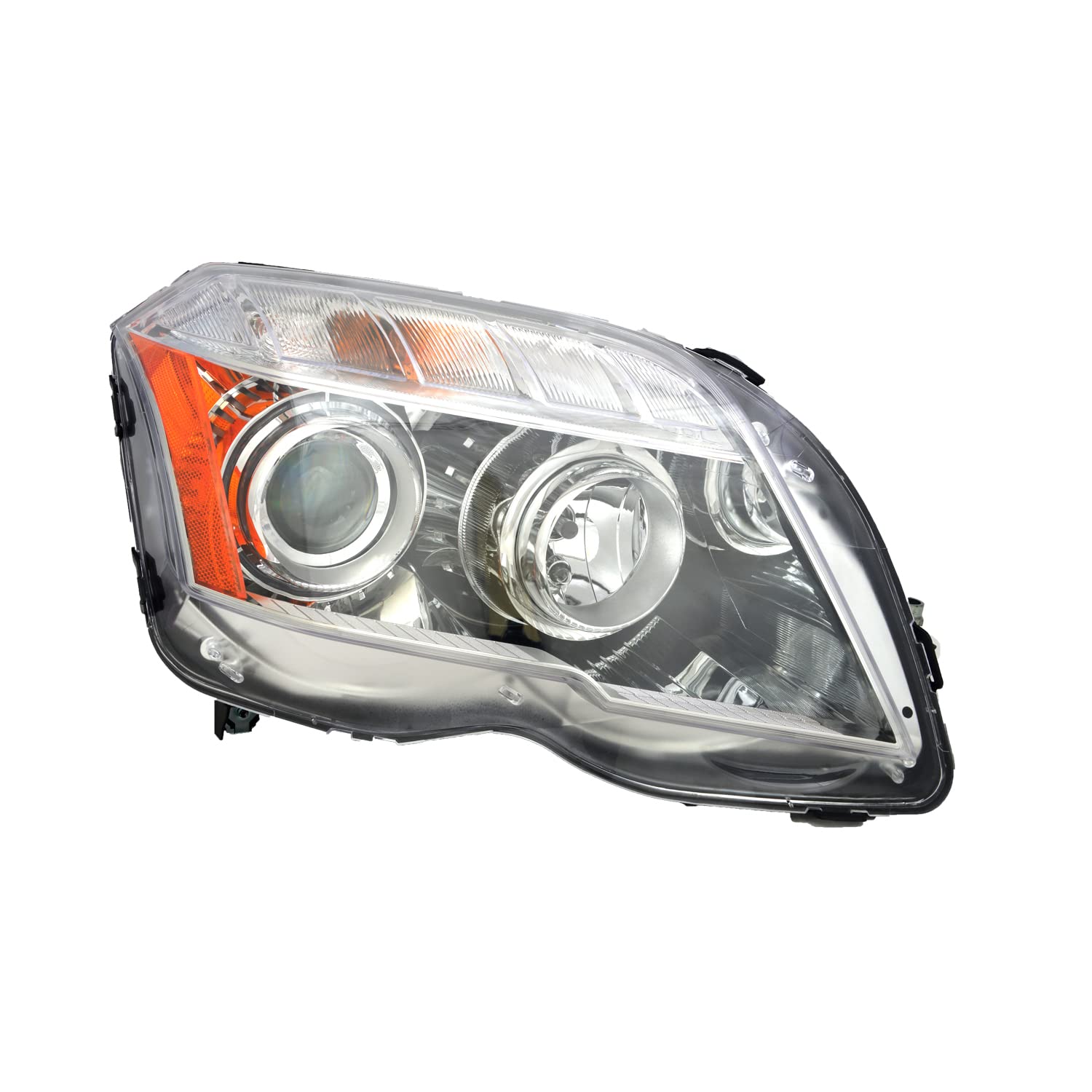 Right TYC Headlight Assembly Compatible with 2010-2012 Mercedes Benz GLK class