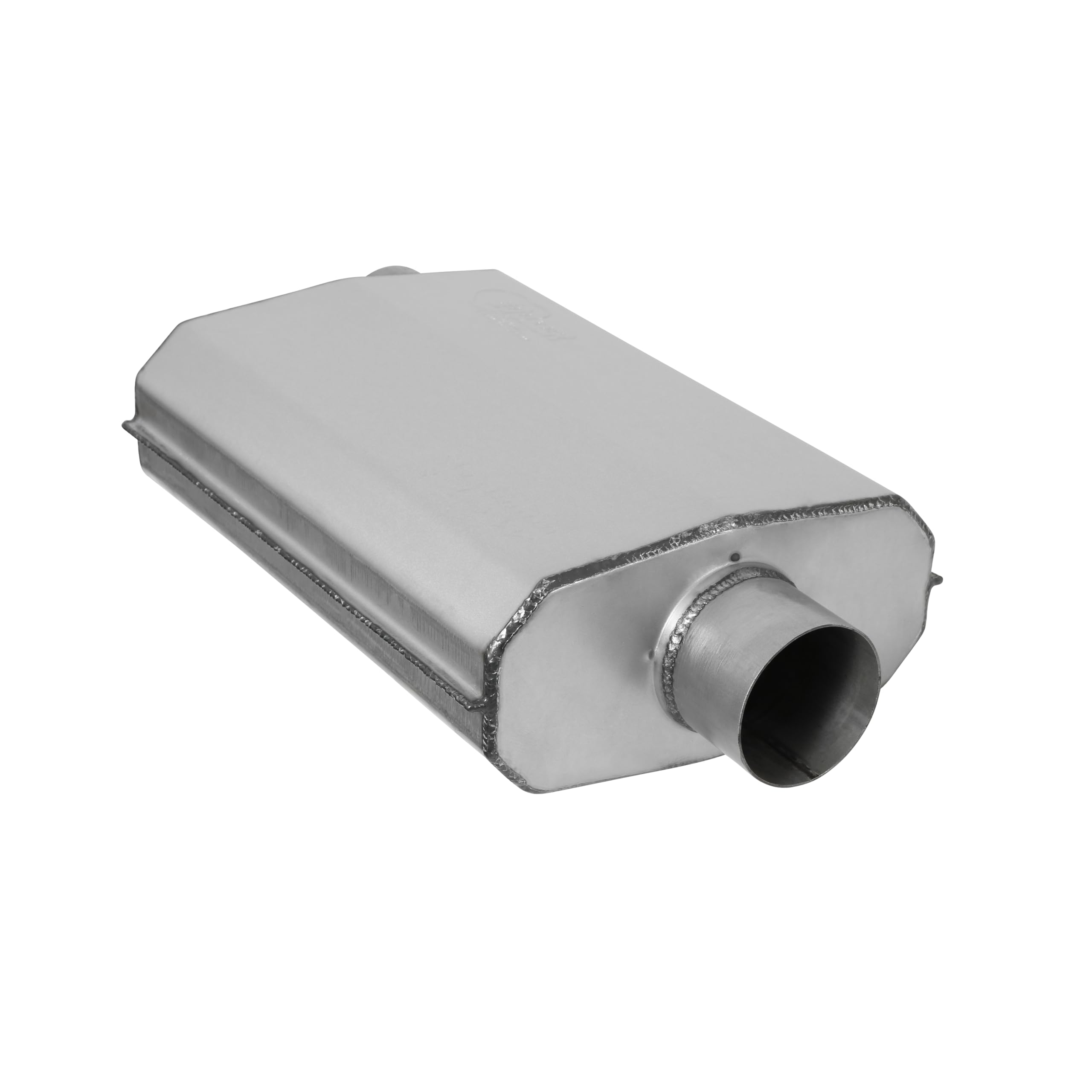 Hooker Single 3" Offset Inlet, 21605HKR Single 3" Center Outlet