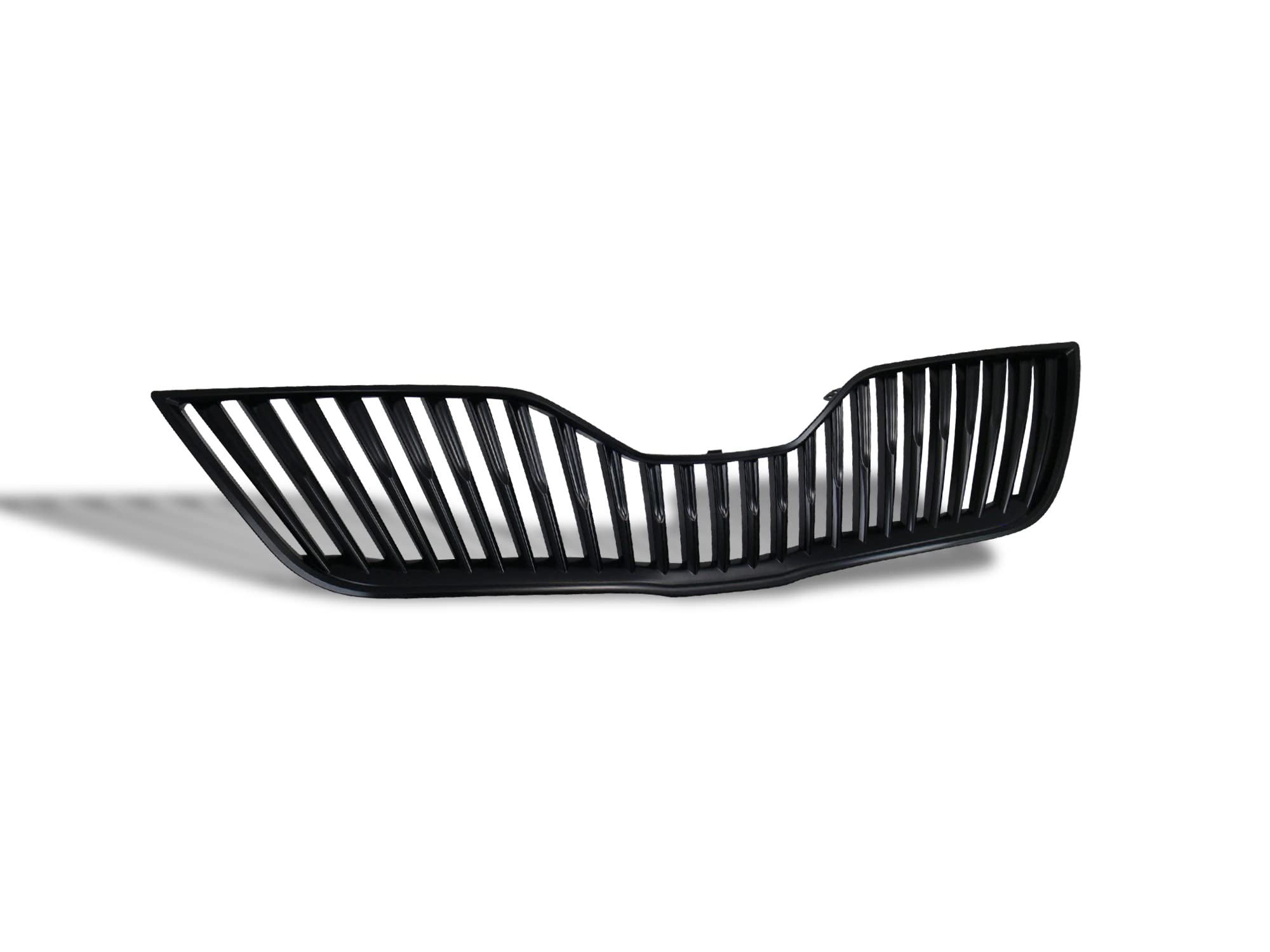 Vertical Grille Armordillo USA Fits 2010-2011 Toyota Camry-Gloss Black