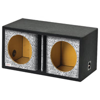 Atrend Dual Vented GFX Series Divided Chamber 10" Subwoofer Enclosure (Reptile Style)