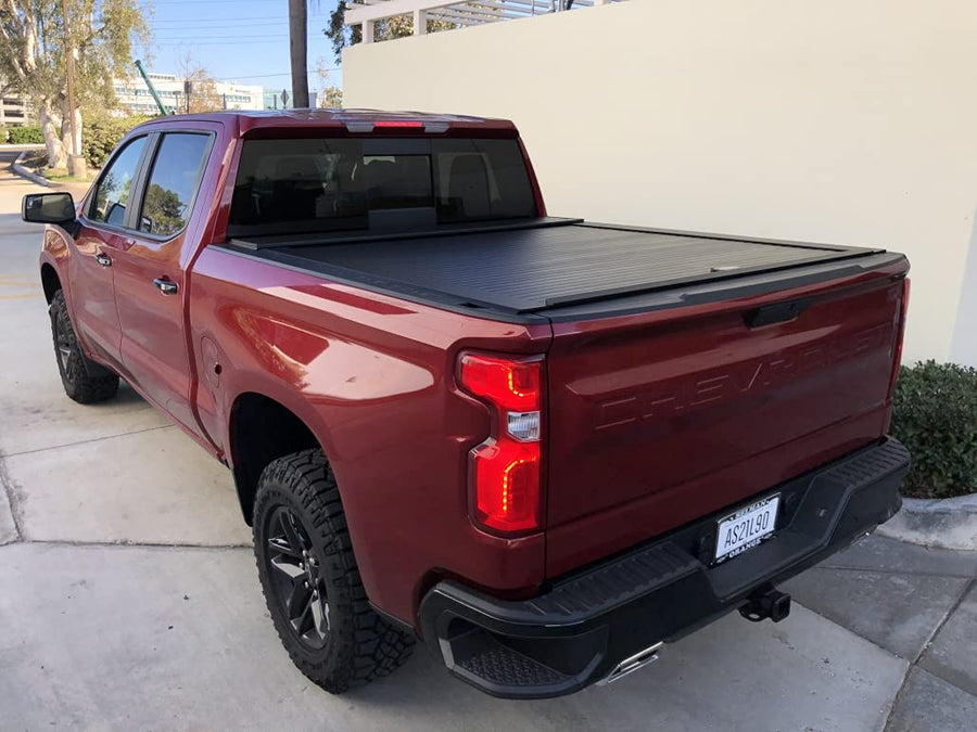 American Roll Tonneau Cover Truck Covers USA - Matte Black - CR201MT
