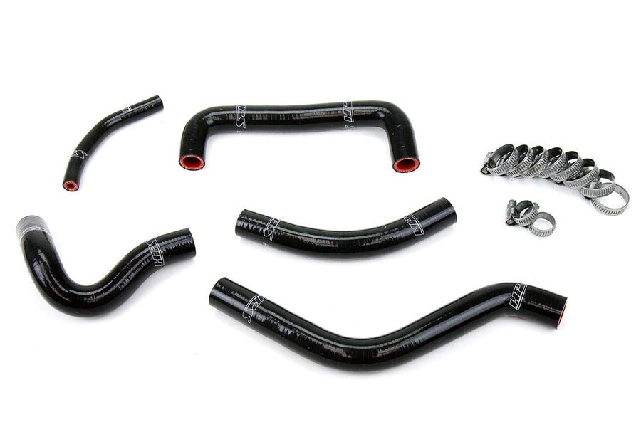 Black HPS 57-1258-BLK Silicone Radiator Coolant Hose Kit
