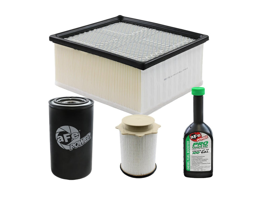 Dodge Ram 2500 3500 2010 aFe POWER PROGUARD | 2011-2012 RAM 2500 3500 6.7L Cummins Filter Maintenance Master Pack | Includes Fuel/Oil/Air/Cabin Filters, Water Separator and Fuel Booster