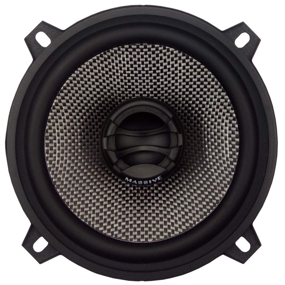 5.25" Coaxial Car Speakers Massive Audio FX5 | 150W Max Power, 8oz Magnet, 88dB Sensitivity – Premium Sound Upgrade for Car Audio Systems