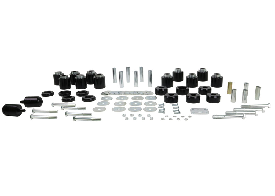 W93569 Whiteline Front and Rear Body Lift Kit Compatible with 97-06 Wrangler