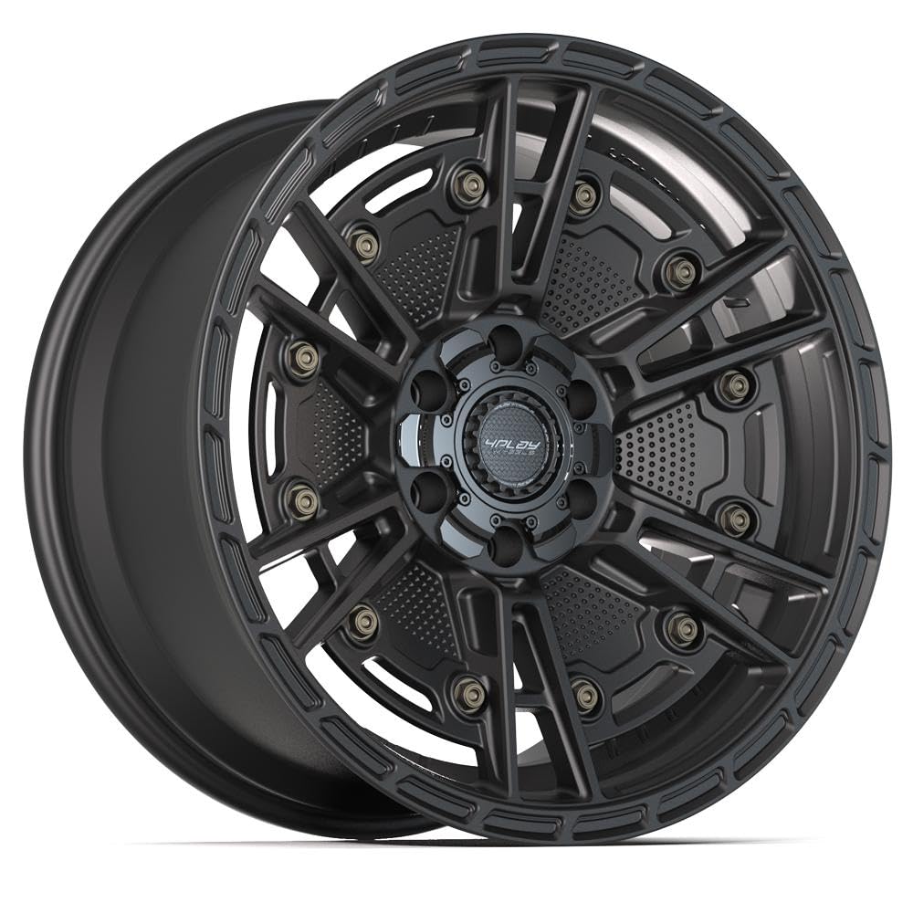 4Play Wheels 4PS01-20090-6D55-6B1: 20X9 Sport2.0 4Ps01 6X135Mm & 6X5.5" -6Et In Matte Black